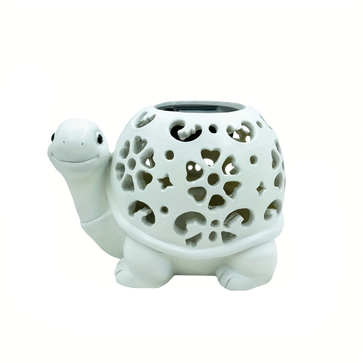 Solar Powered Turtle Light Resin Statue Lawn Ornaments & Garden Sculptures - Tophatter Daily Deals