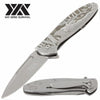 DZS Spring Assisted ELK Hunting Deer Handle Collector Pocket Knife 7.8" - Tophatter's Army Products & Self Defense Collectible Weapons - Tophatter Daily Deals