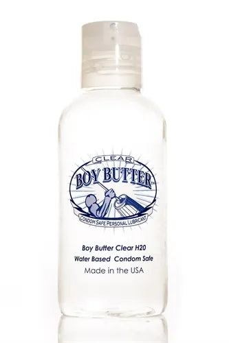 Boy Butter Clear H2O – Water-Based Personal Lubricant 4 Oz > Lube > Hybrid - Tophatter Daily Deals