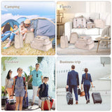 8-piece Set Luggage Divider Bag Travel Storage Clothes Underwear Shoes Organizer Packing Cube Bag 0 - Tophatter Daily Deals