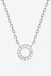 L To P Zircon 925 Sterling Silver Necklace Necklaces - Tophatter Daily Deals