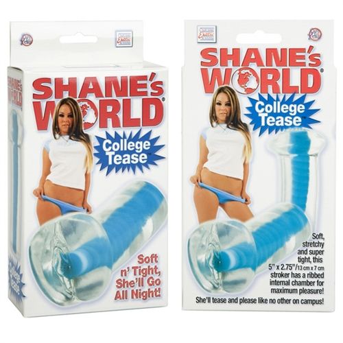 Shanes World Blue College Tease Masturbator Sleeve > Sex Toys For Men > Masturbators > Manual - Tophatter Daily Deals