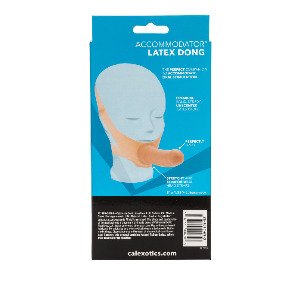 Accommodator 5 Inch Wearable Face Strap On Dildo Flesh > Bondage Gear > Gags and Bits - Tophatter Daily Deals