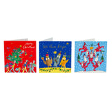 Quentin Blake Charity Christmas Cards | Box of 20 Christmas Cards with 5 Designs Greeting Card - Tophatter Daily Deals