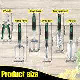 Garden Tools with Apron and Gloves Set (11pcs) Home & Garden > Garden Tools > Gardening Tools - Tophatter Daily Deals