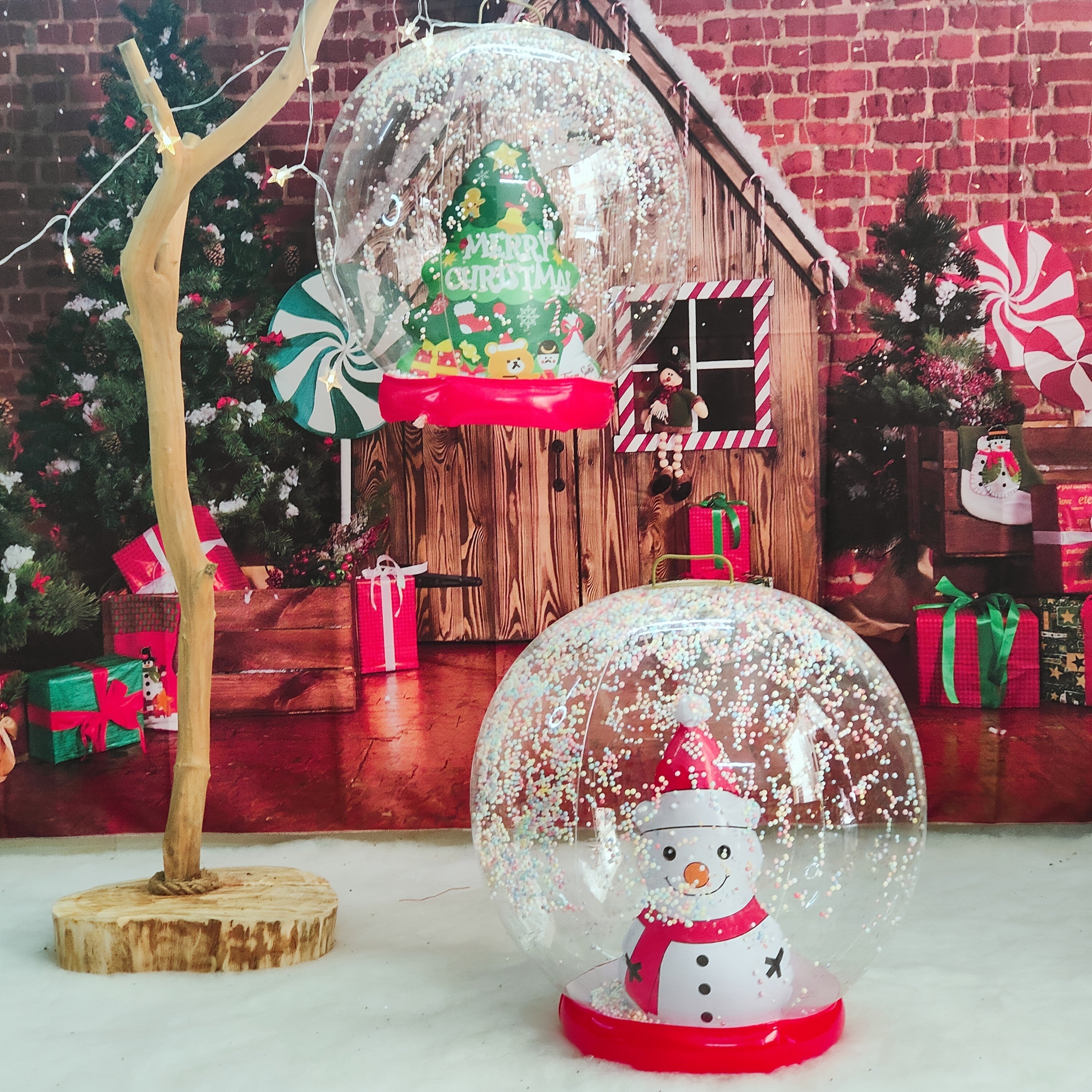 Inflatable Christmas Ball Decoration Christmas - Tophatter Daily Deals