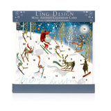 Festive Fun Christmas Advent Calendar Greetings Card | Door Advent Calendar Advent Calendar - Tophatter Daily Deals