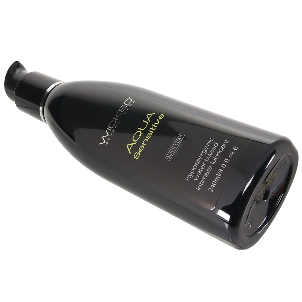 Aqua Sensitive Hypoallergenic Lube 8oz/240ml Lubes and Lotions > Water Based Sex Lubes - Tophatter Daily Deals