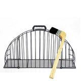 Anti Scratch Blow Dry Cat Bath Cage Bath cage brush 0 - Tophatter Daily Deals