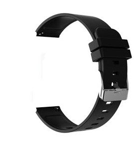 Blood Pressure Heart Rate Sleep Monitoring Sports Bracelet Black silicone strap 0 - Tophatter Daily Deals
