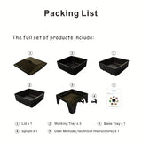 Worm Composting Bin 3-Tier Waste Converter Outdoor > Others - Tophatter Daily Deals