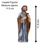 Traditional Nativity Set With 9 Detailed Figurines Nativity Set - Tophatter Daily Deals
