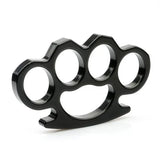 HEAVY DUTY 4 FINGER KNUCKLE DUSTER - BLACK - Tophatter's Army Deals SELF DEFENSE - Tophatter Daily Deals