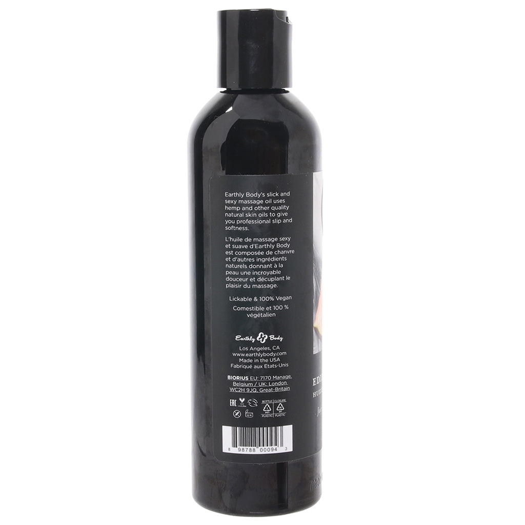 Edible Massage Oil 8oz/236ml in Watermelon Sensual Love > Massage - Tophatter Daily Deals