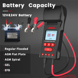 Automobile Battery Tester Battery Power Internal Resistance Life Detection Printing Model 0 - Tophatter Daily Deals