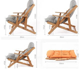 Beech Recliner Folding Chair 0 - Tophatter Daily Deals