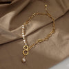 Pearl Pendant Chain Necklace Necklaces - Tophatter Daily Deals