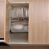 Built In Stainless Steel Cutlery Rack Of Cabinet Silver 0 - Tophatter Daily Deals