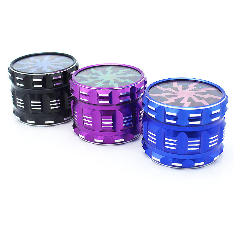 Aluminum Alloy Gear Lightning Smoke Eliminator 63mm-4 Aluminum Alloy Smoke Eliminator 63mm 4 0 - Tophatter Daily Deals