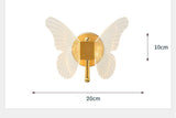 Butterfly Wall Lamp Light Luxury Bedside Warm Decoration 0 - Tophatter Daily Deals