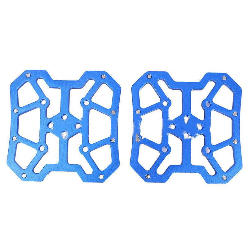 Bicycle Platform Adapter Universal Clipless To Platform Adapter Cleat Pedal For Bicycle Road Bike New Blue 0 - Tophatter Daily Deals