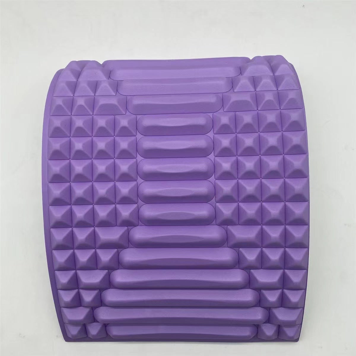 Back Stretcher Pillow Neck Lumbar Support Massager For Neck Waist Back Sciatica Herniated Disc Pain Relief Massage Relaxation Purple 0 - Tophatter Daily Deals