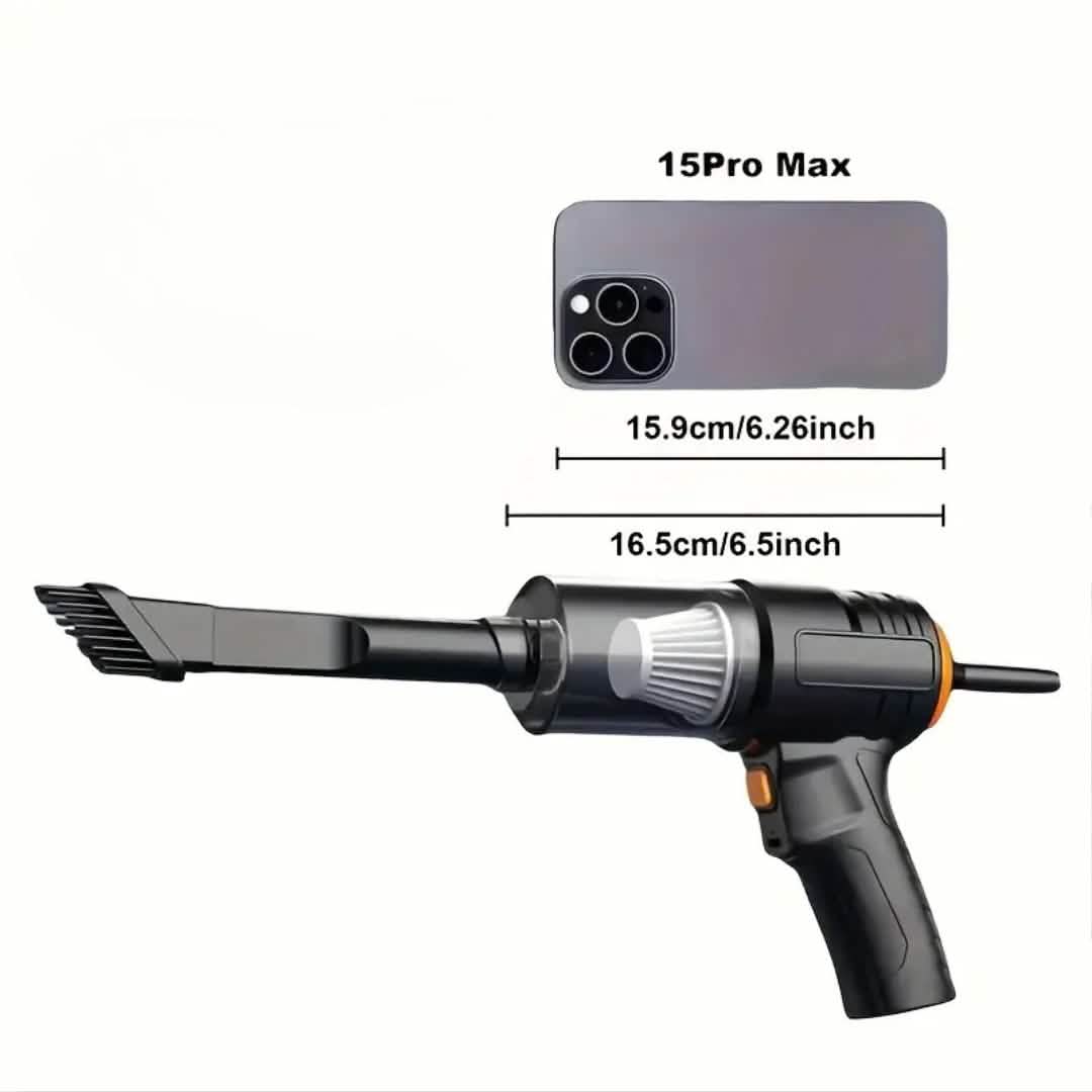 3-in-1 Portable Handheld Vacuum – Rechargeable, Suction & Blower, Mini for Car & Home Home Improvement - Tophatter Daily Deals