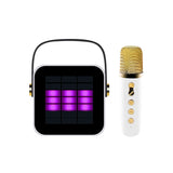 Bluetooth Speaker Portable Belt Microphone Split White USB 0 - Tophatter Daily Deals