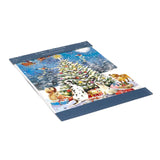 Christmas Tree Christmas Advent Calendar | Dog Advent Calendar - 34x25cm Advent Calendar - Tophatter Daily Deals