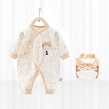 Baby's Pure Cotton Thermal Jumpsuit Little Tiger Butterfly Yi Xi 0 - Tophatter Daily Deals