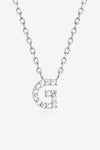 G To K Zircon 925 Sterling Silver Necklace Necklaces - Tophatter Daily Deals