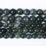 5A Water Plants Agate Bracelet Semi-finished Products Wholesale Aquatic Plants Marine Agate Loose Beads 0 - Tophatter Daily Deals