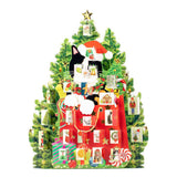 Christmas Cat 3D Christmas Advent Calendar | Fold-out Cat-Shaped Calendar - 42cm Advent Calendar - Tophatter Daily Deals