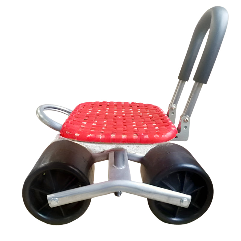 Garden Sled Cart with Two Wheels Gardening Tools - Tophatter Daily Deals