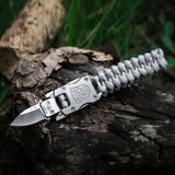 Outdoor Self-Help Self-Defense Hidden Bracelet Knife Transformers Pattern - Tophatter Daily Deals