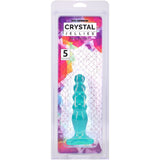Doc Johnson Crystal Jellies (Teal) – 5 Inch Soft Anal Plug > Anal Range > Butt Plugs - Tophatter Daily Deals