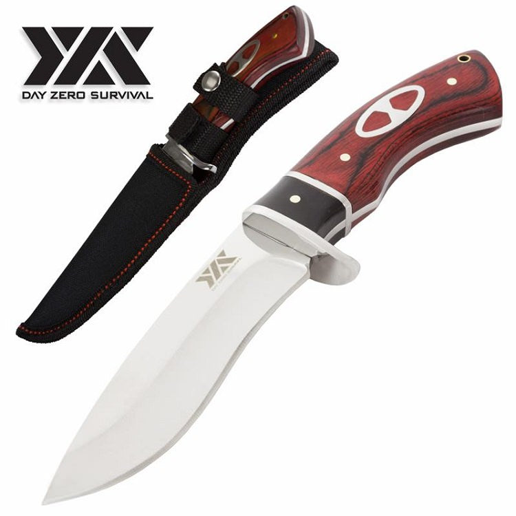 8.85" Combat Tactical Day Zero Survival Fixed Blade Hunting Knife - Tophatter's Guns'N'Weapons Store - FREE SHIPPING Collectible Weapons - Tophatter Daily Deals