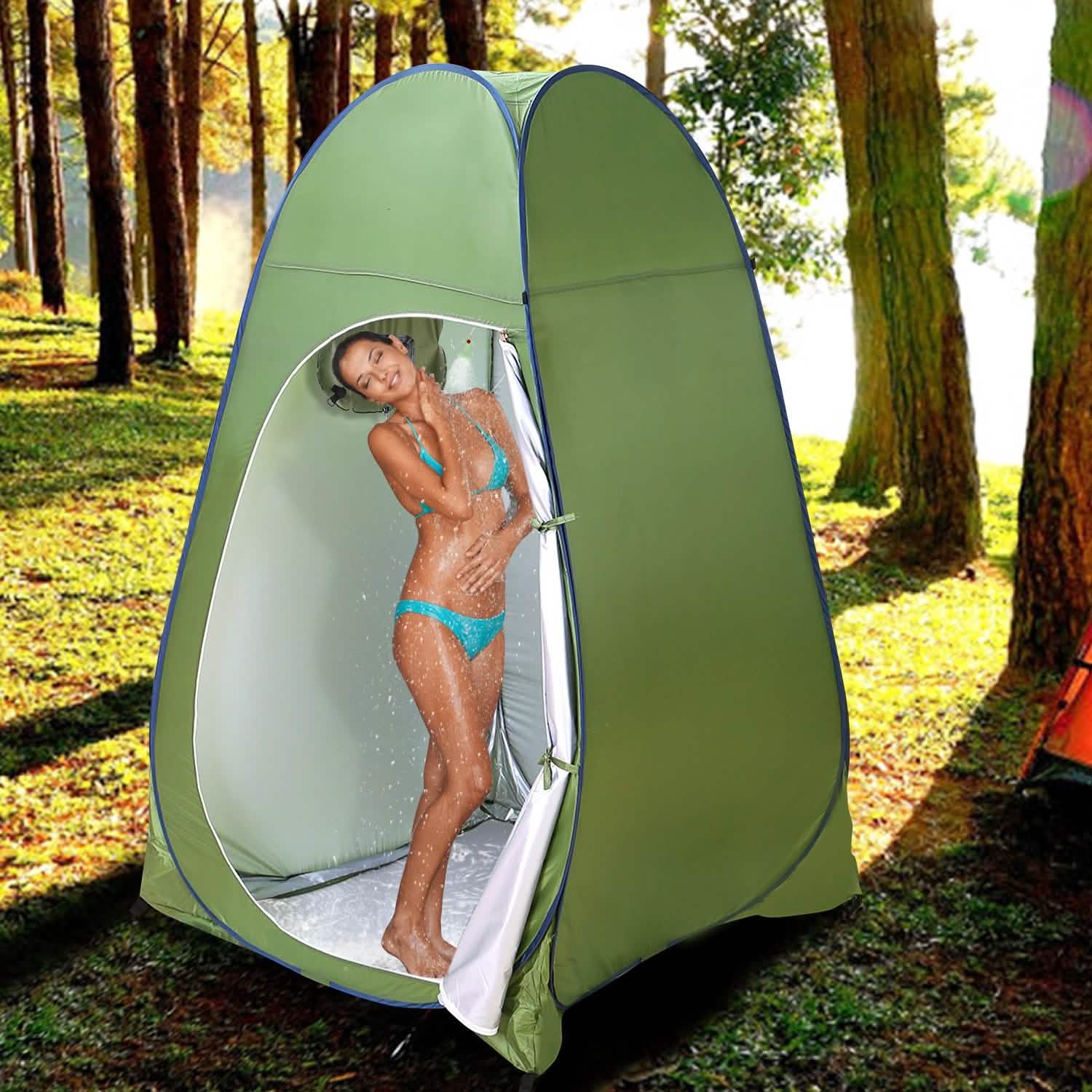 5Gal Solar Heating Camping Shower Bag Outdoor Recreation - Tophatter Daily Deals