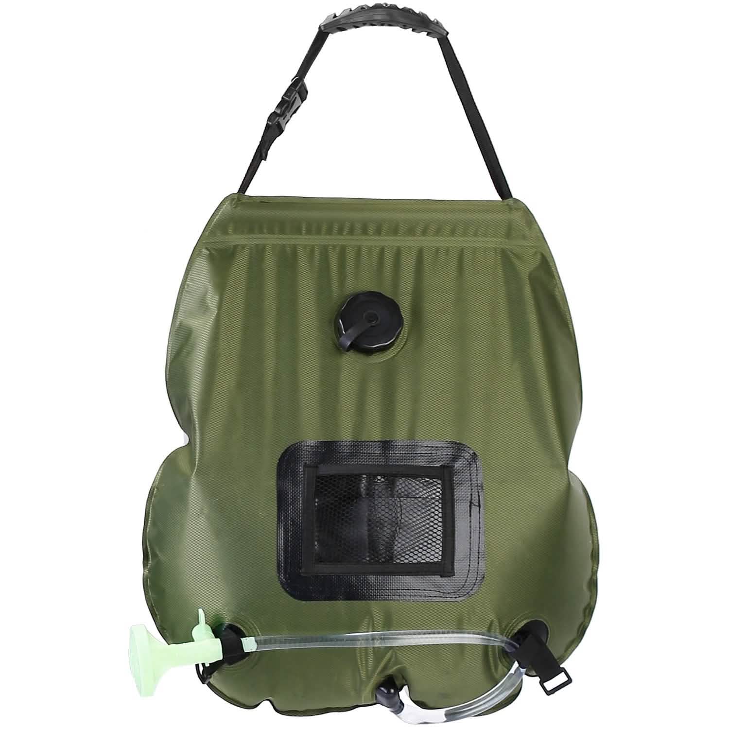 5Gal Solar Heating Camping Shower Bag Outdoor Recreation - Tophatter Daily Deals