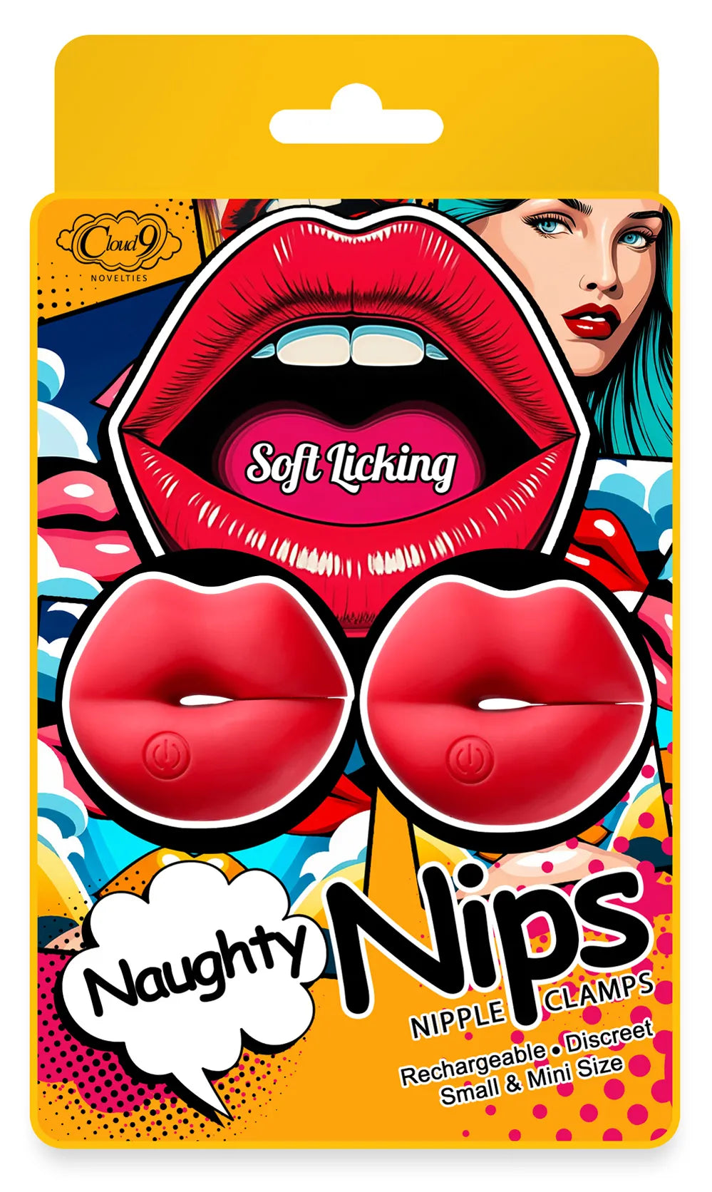 Cloud 9 Naughty Nips (Red) – Rechargeable Vibrating Nipple Clamps > Sex Toys > Nipple Clips - Tophatter Daily Deals