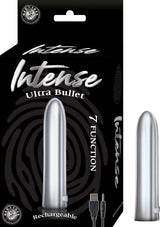 Intense Power Bullet Vibrator Silver Compact Waterproof Toy > Vibrators > Mini Vibrators - Tophatter Daily Deals