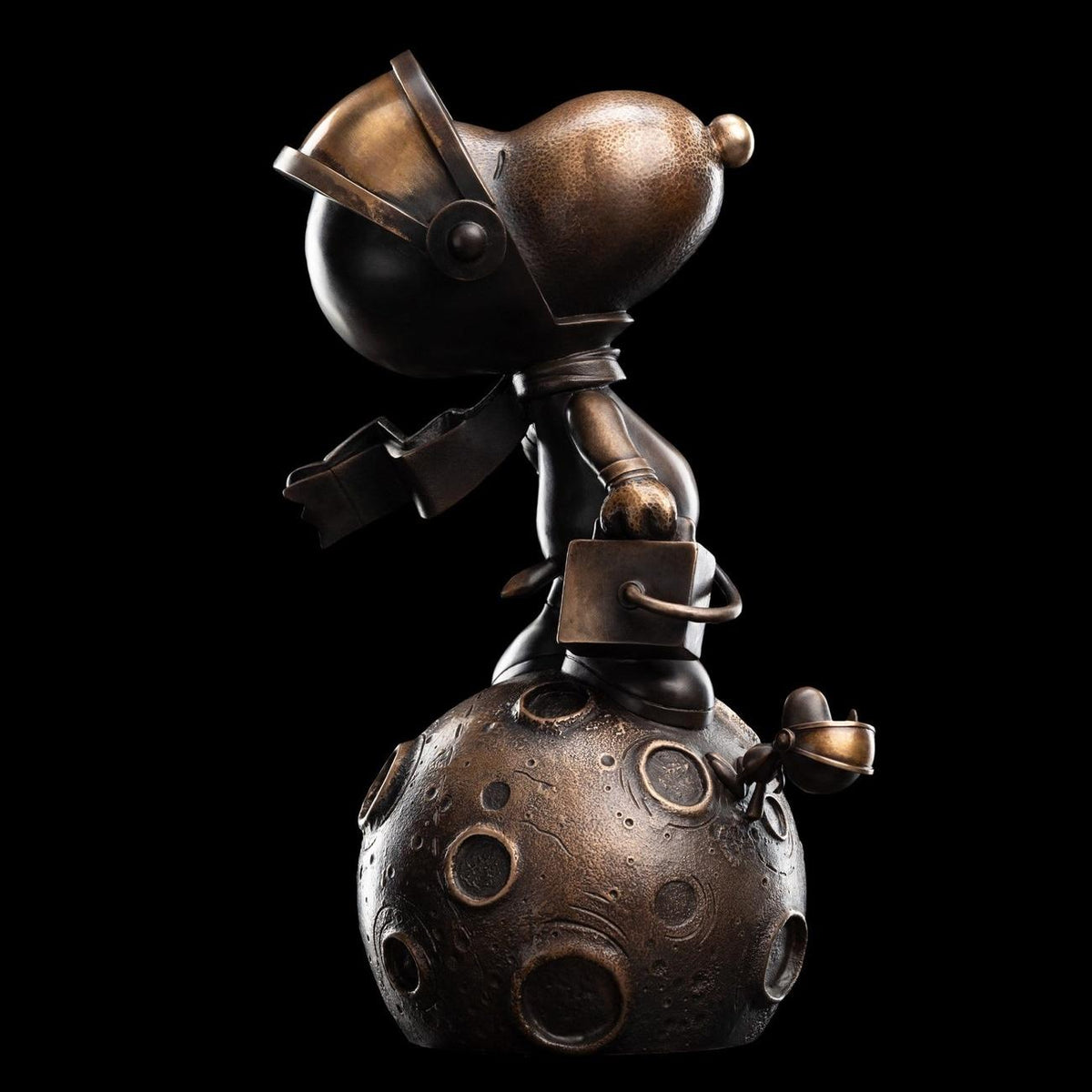 Peanuts - Snoopy: First Beagle on the Moon Limited Edition Bronze Statue | Weta Workshop Statue - Tophatter Daily Deals
