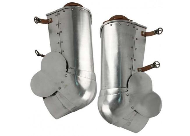 Medieval Italian 15th Century Poleyns Leg Armors historical period - Tophatter Daily Deals