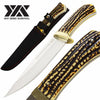 DZS Full Tang Camping Survival Hunting Fixed Blade Knife 12 Inch Overall - TOPHATTER'S ARMORY DEALS Collectible Weapons - Tophatter Daily Deals