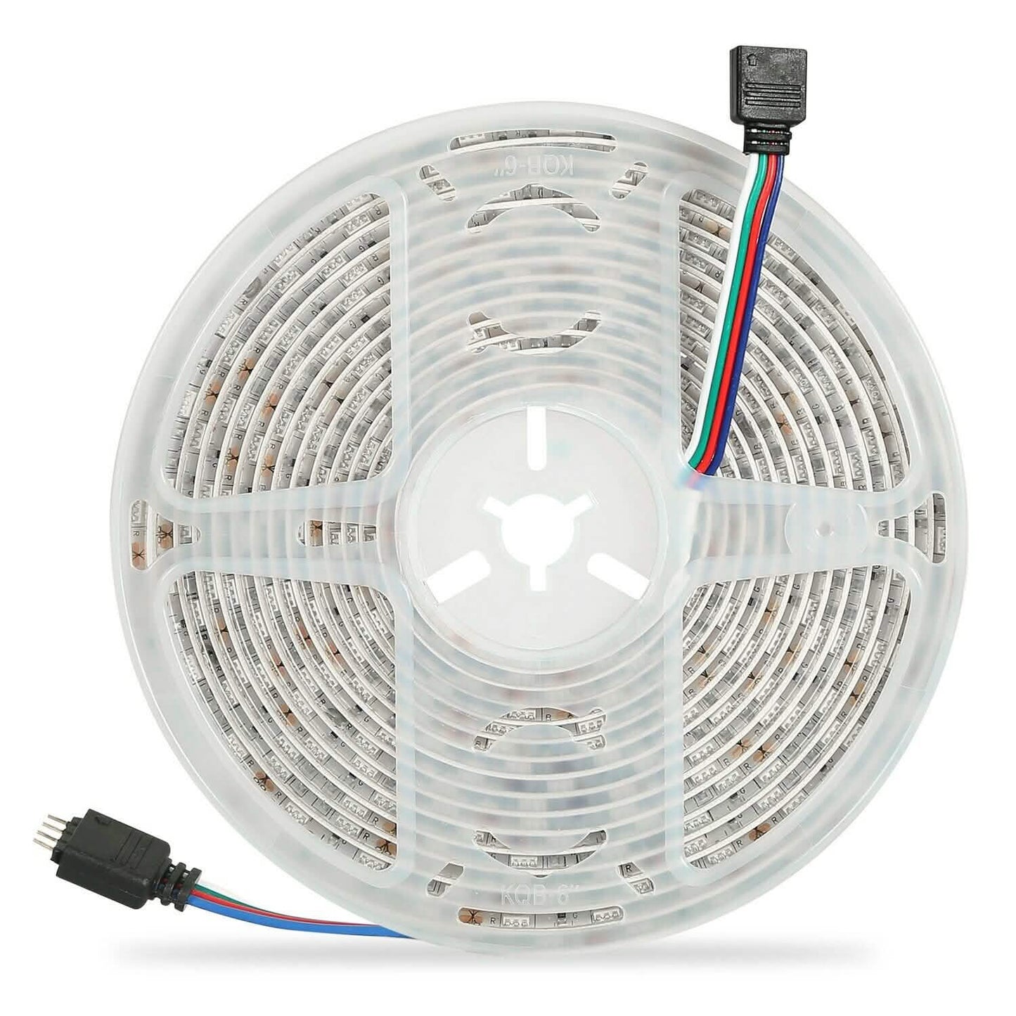 5M LED Strip Light 5050 SMD RGB Waterproof Smart WIFI IR APP Controller Indoor Lighting - Tophatter Daily Deals