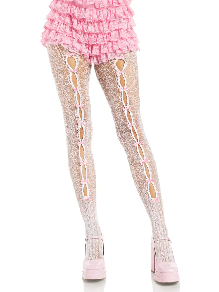 Sweetheart Striped Tights – Nylon Spandex Hosiery > Clothes > Hosiery > Pantyhose & Tights - Tophatter Daily Deals