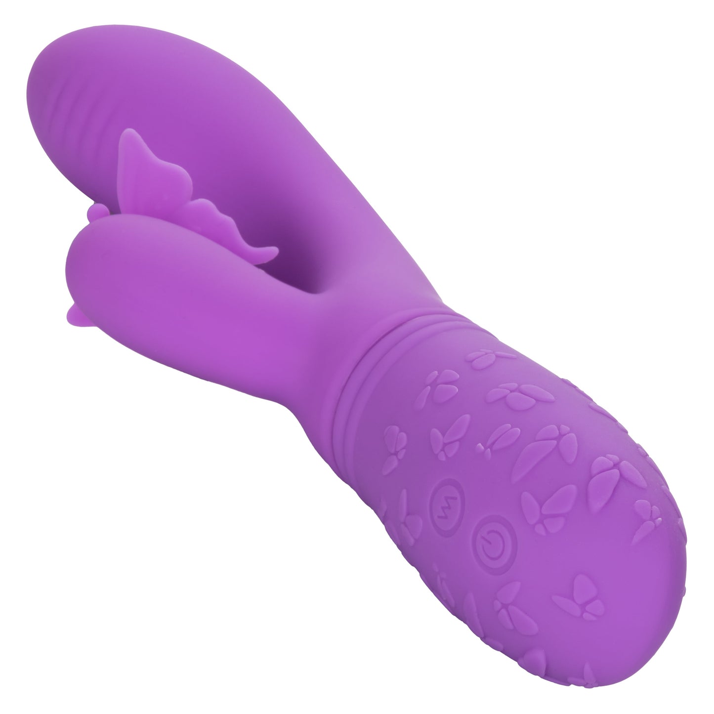 Butterfly Kiss Purple Silicone Vibrator with Motors > Vibrators > Ladies > Rabbit - Tophatter Daily Deals