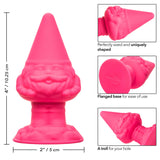 Naughty Bits Anal Gnome Gnome Butt Plug in Pink Silicone, 2 Inch Diameter > Anal Range > Butt Plugs - Tophatter Daily Deals