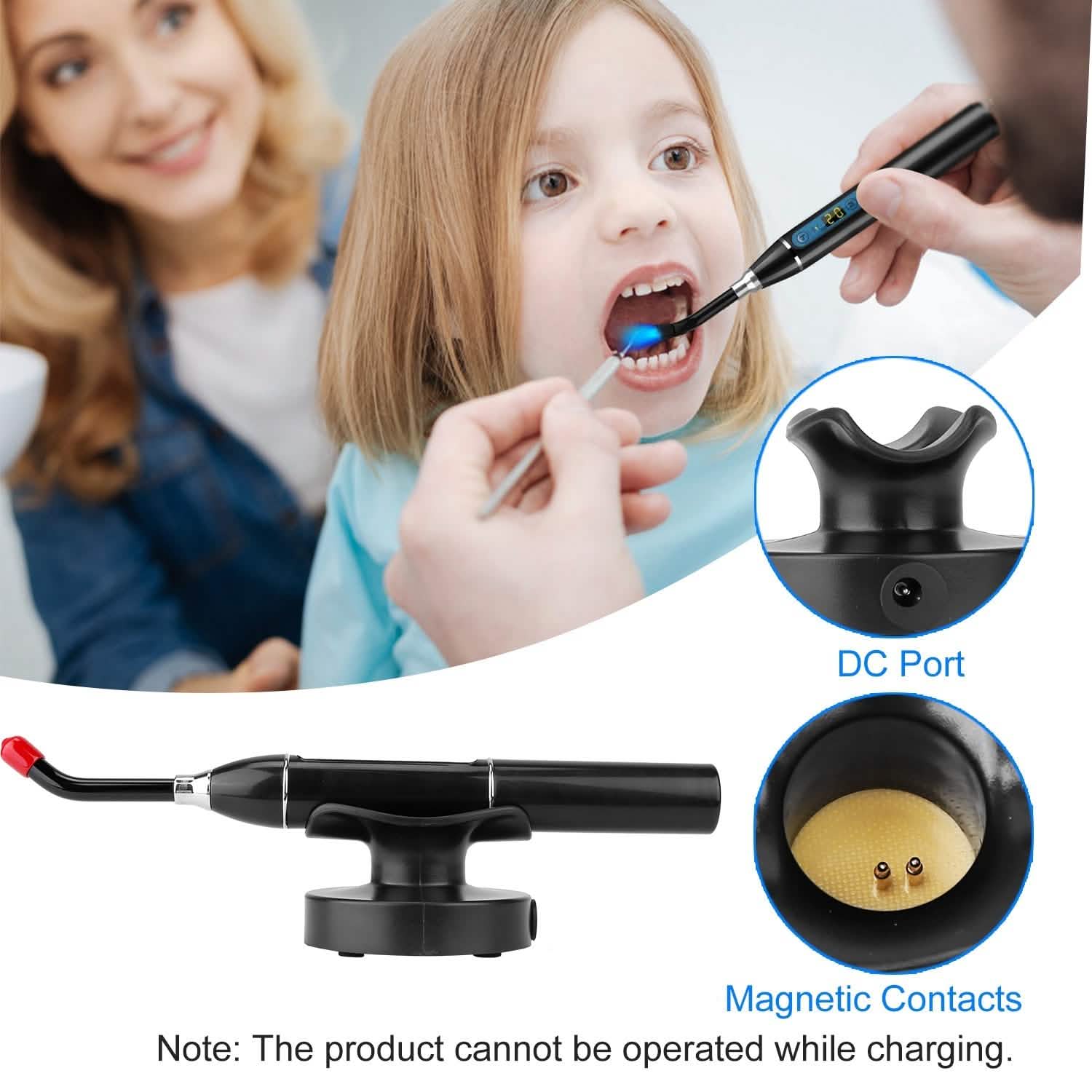 5W Cordless Dental LED Curing Light Beauty & Personal Care - Tophatter Daily Deals