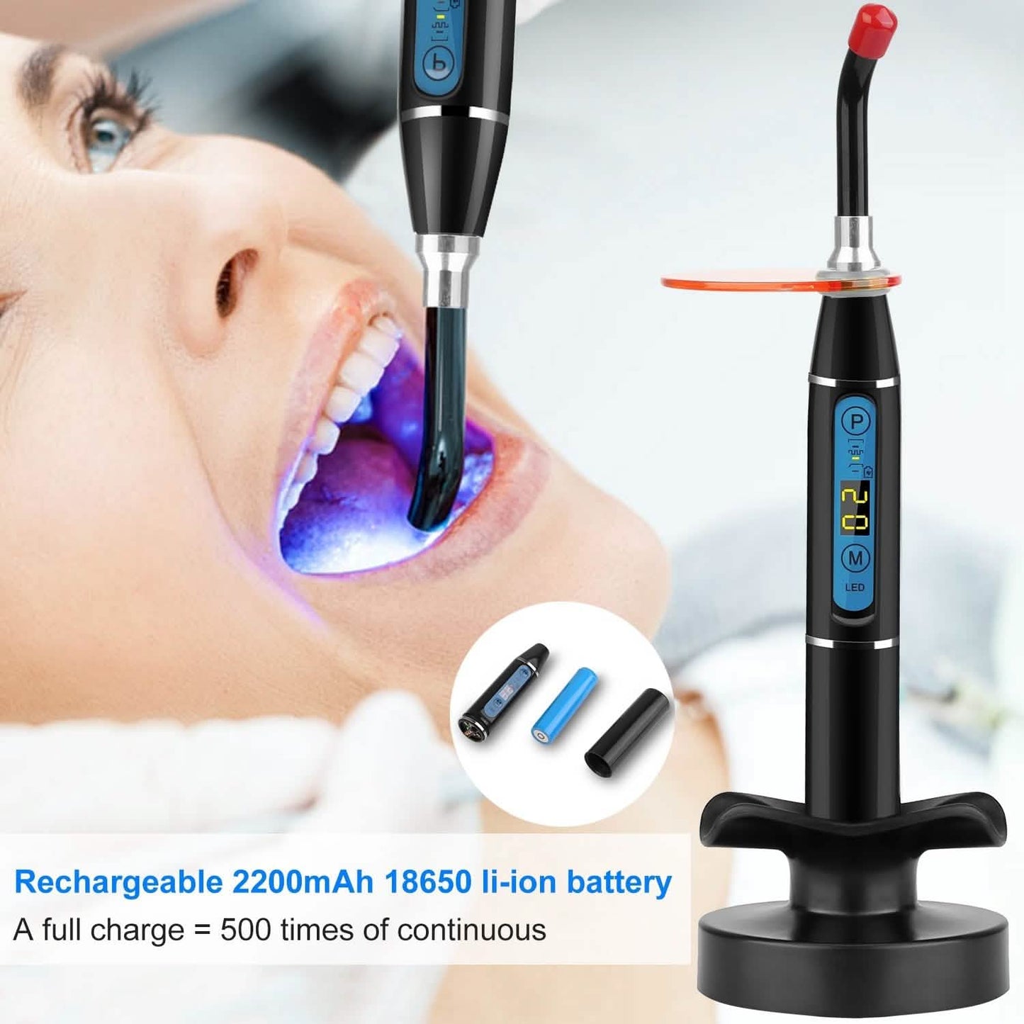 5W Cordless Dental LED Curing Light Beauty & Personal Care - Tophatter Daily Deals